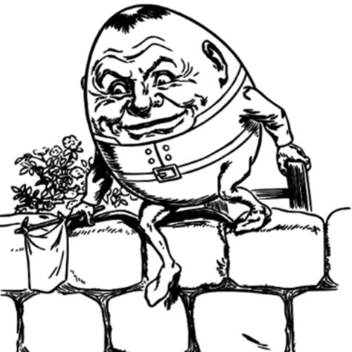 Humpty Dumpty sitting on the wall saying I can decide what market means. It means what I want it to mean.