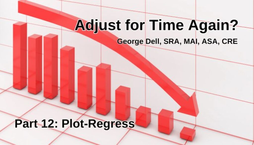 Adjust for Time? Pt 12: Plot-Regress